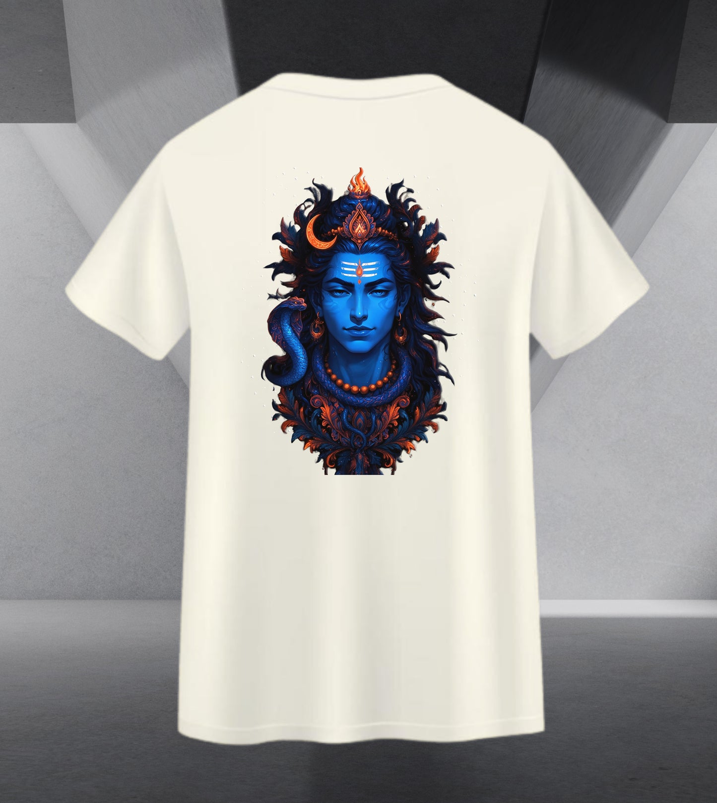 The Māhādev Collection - Omkareshwar I Tee Back Print