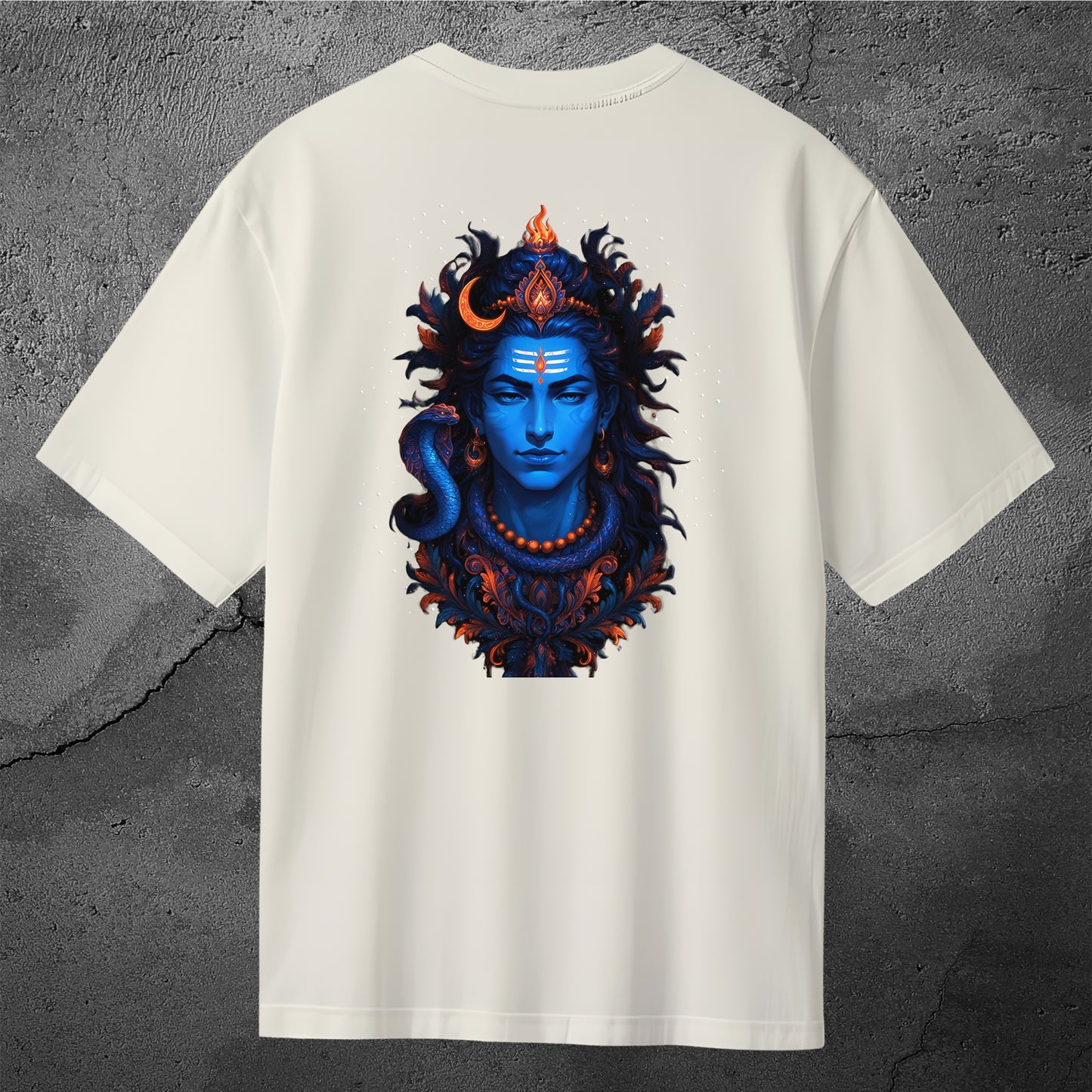 The Māhādev Collection - Omkareshwar I Oversized Back Print