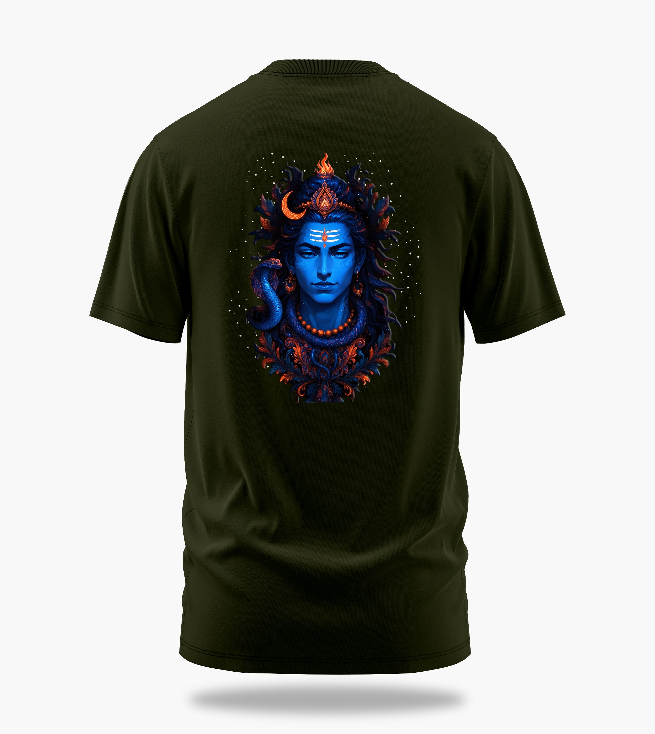 The Māhādev Collection - Omkareshwar I Tee Back Print