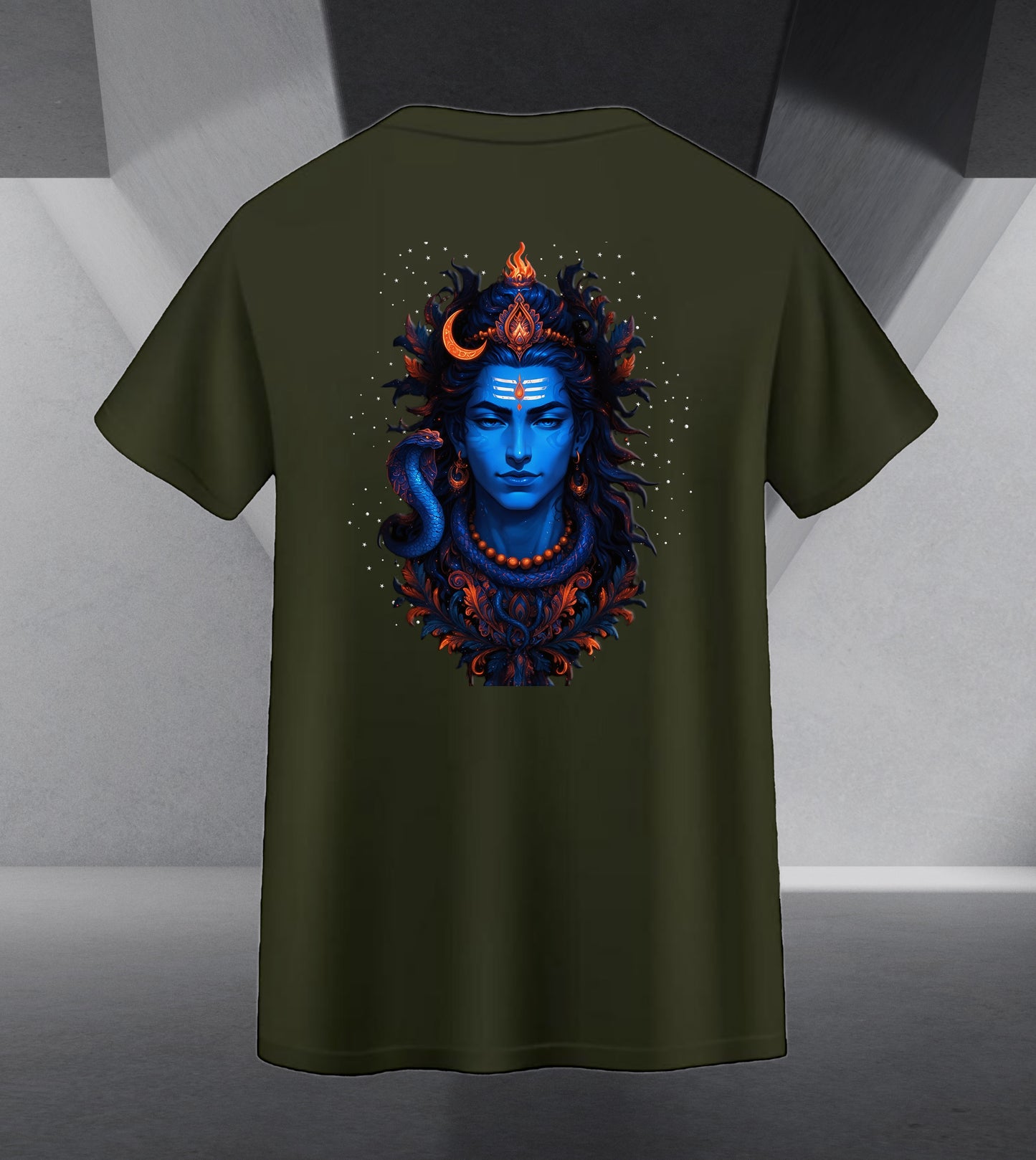 The Māhādev Collection - Omkareshwar I Tee Back Print