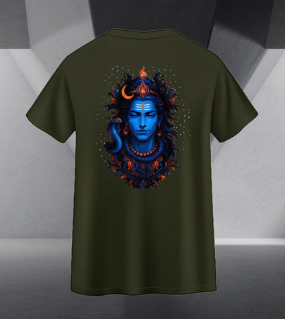 The Māhādev Collection - Omkareshwar I Tee Back Print