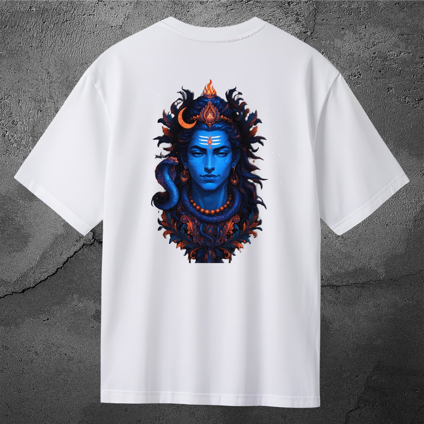 The Māhādev Collection - Omkareshwar I Oversized Back Print