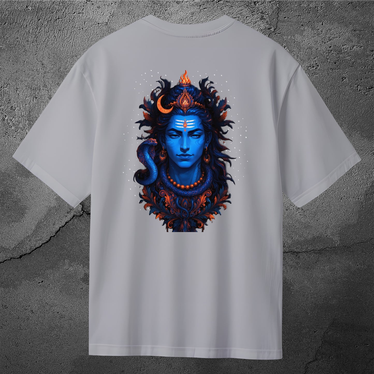 The Māhādev Collection - Omkareshwar I Oversized Back Print