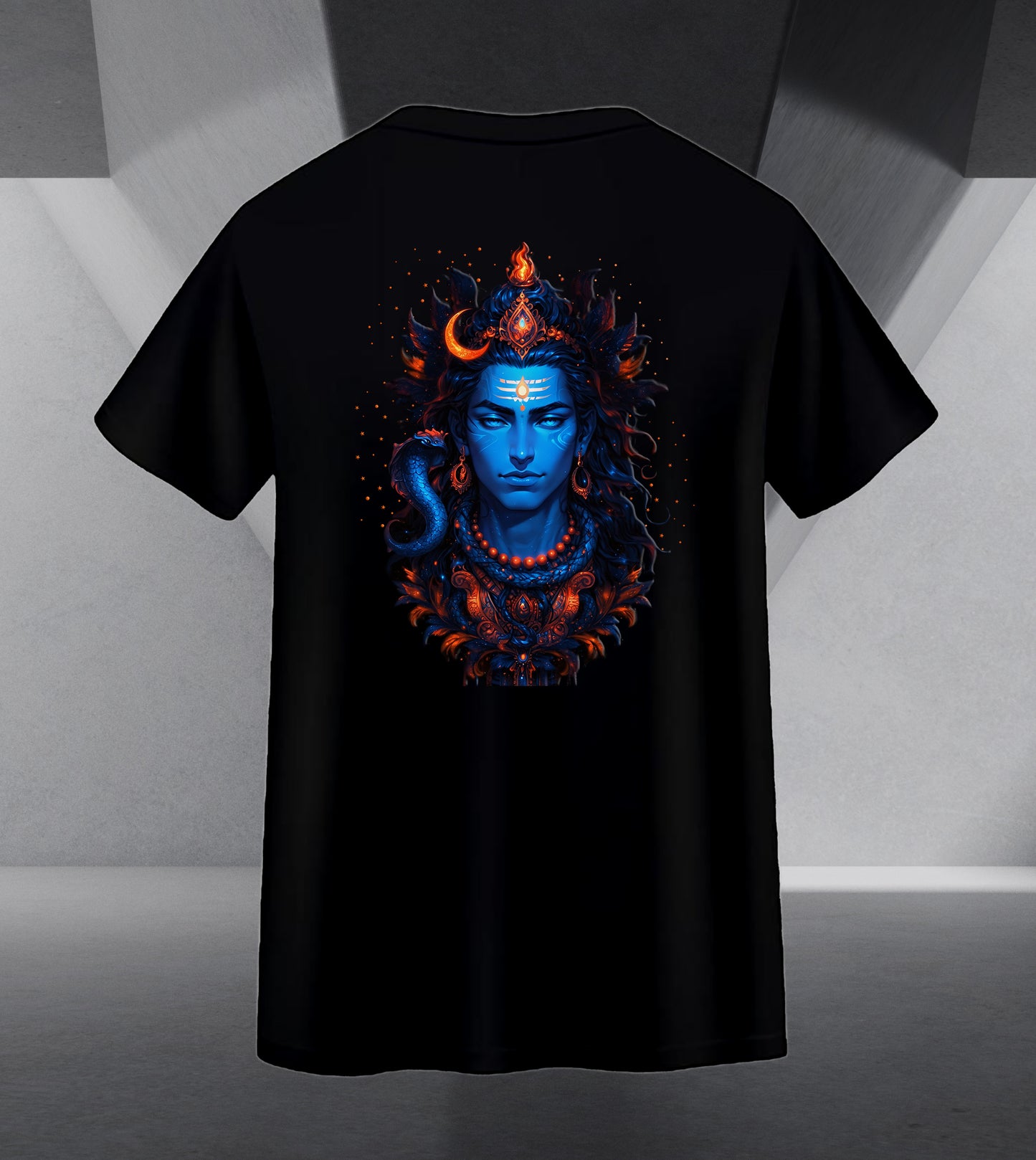 The Māhādev Collection - Omkareshwar II Tee Back Print