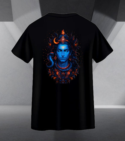 The Māhādev Collection - Omkareshwar II Tee Back Print