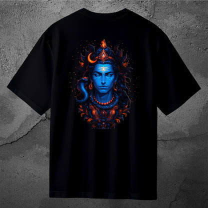 The Māhādev Collection - Omkareshwar II Oversized Back Print