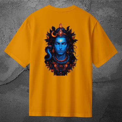 The Māhādev Collection - Omkareshwar II Oversized Back Print