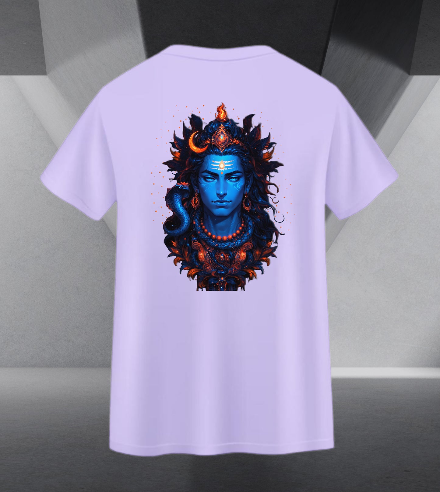 The Māhādev Collection - Omkareshwar II Tee Back Print