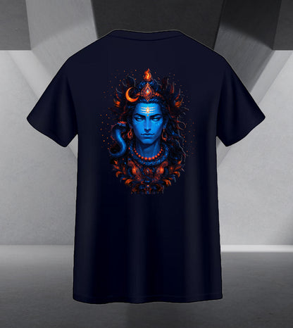 The Māhādev Collection - Omkareshwar II Tee Back Print