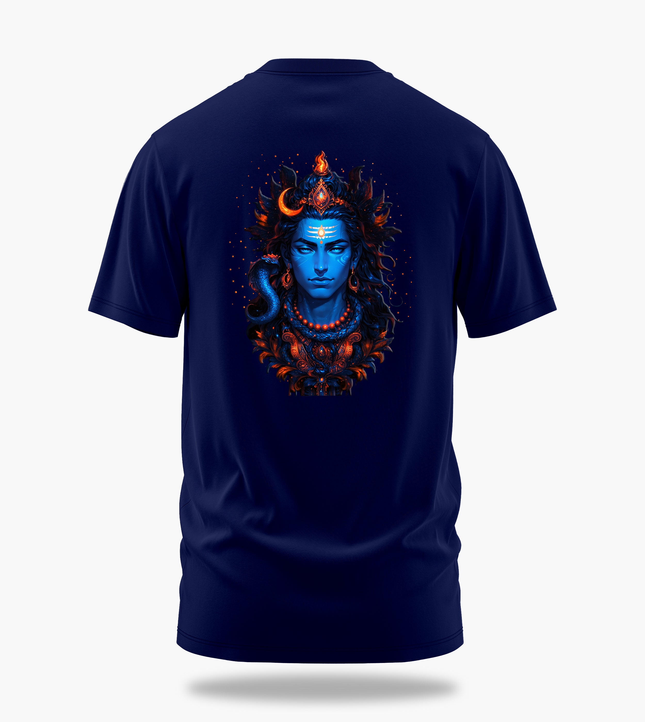 The Māhādev Collection - Omkareshwar II Tee Back Print