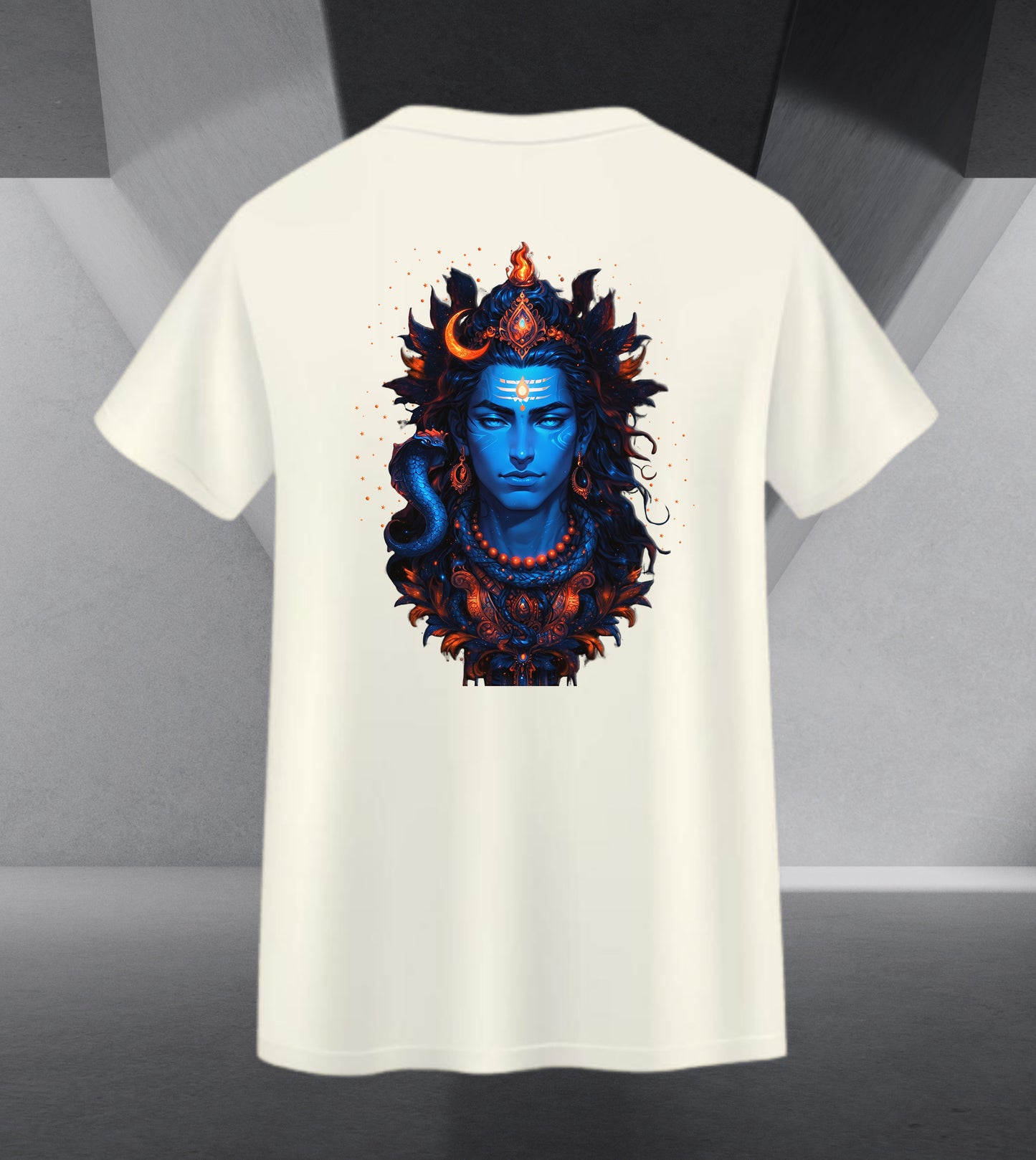 The Māhādev Collection - Omkareshwar II Tee Back Print