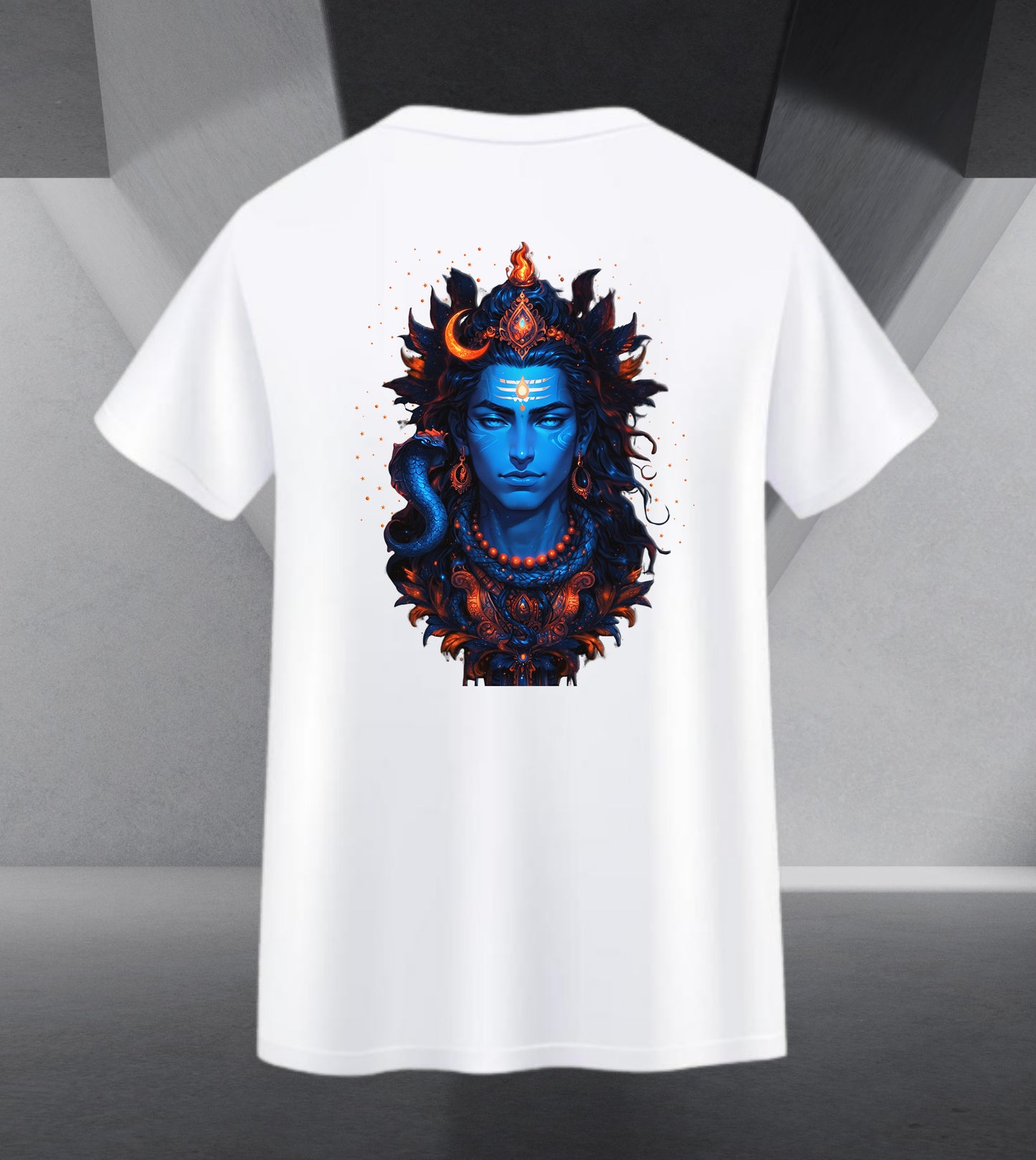 The Māhādev Collection - Omkareshwar II Tee Back Print