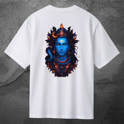 The Māhādev Collection - Omkareshwar II Oversized Back Print