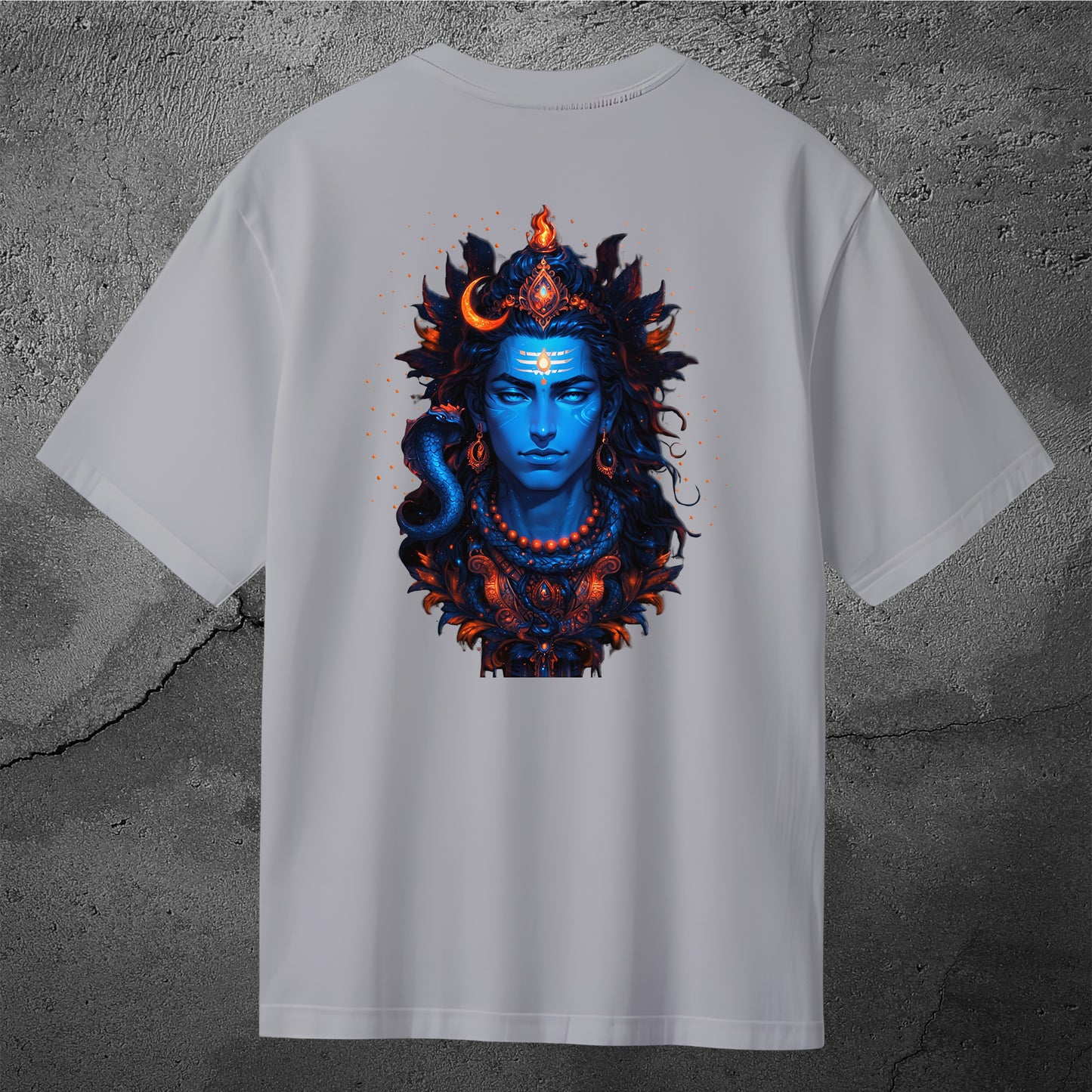 The Māhādev Collection - Omkareshwar II Oversized Back Print