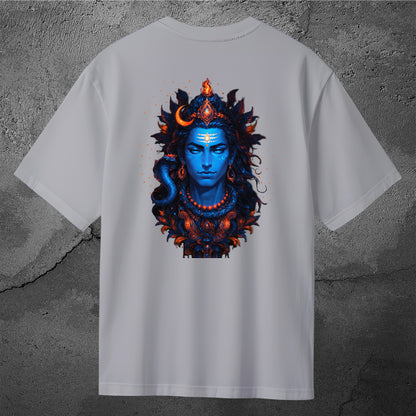 The Māhādev Collection - Omkareshwar II Oversized Back Print