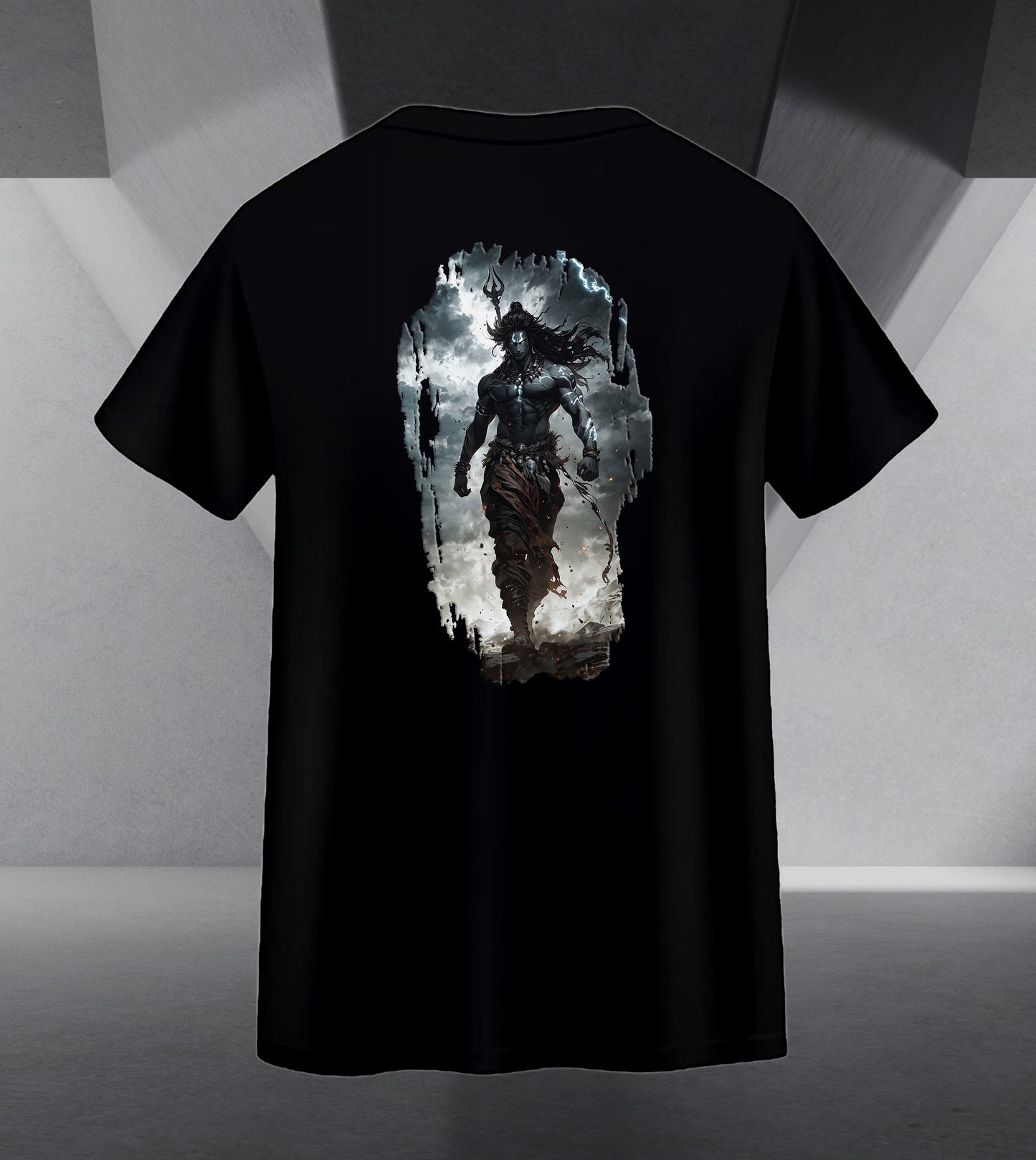 The Māhādev Collection - Rudra I Tee Back Print