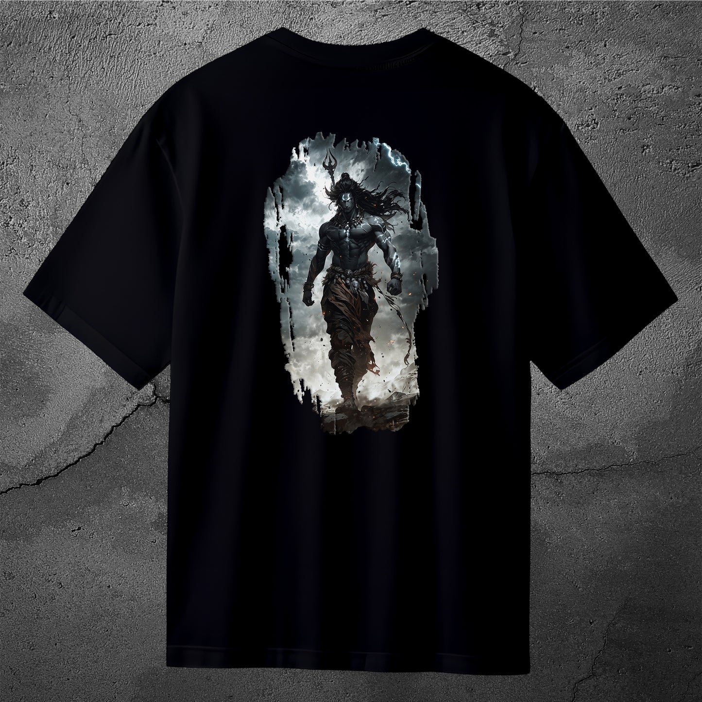 The Māhādev Collection - Rudra I Oversized Back Print