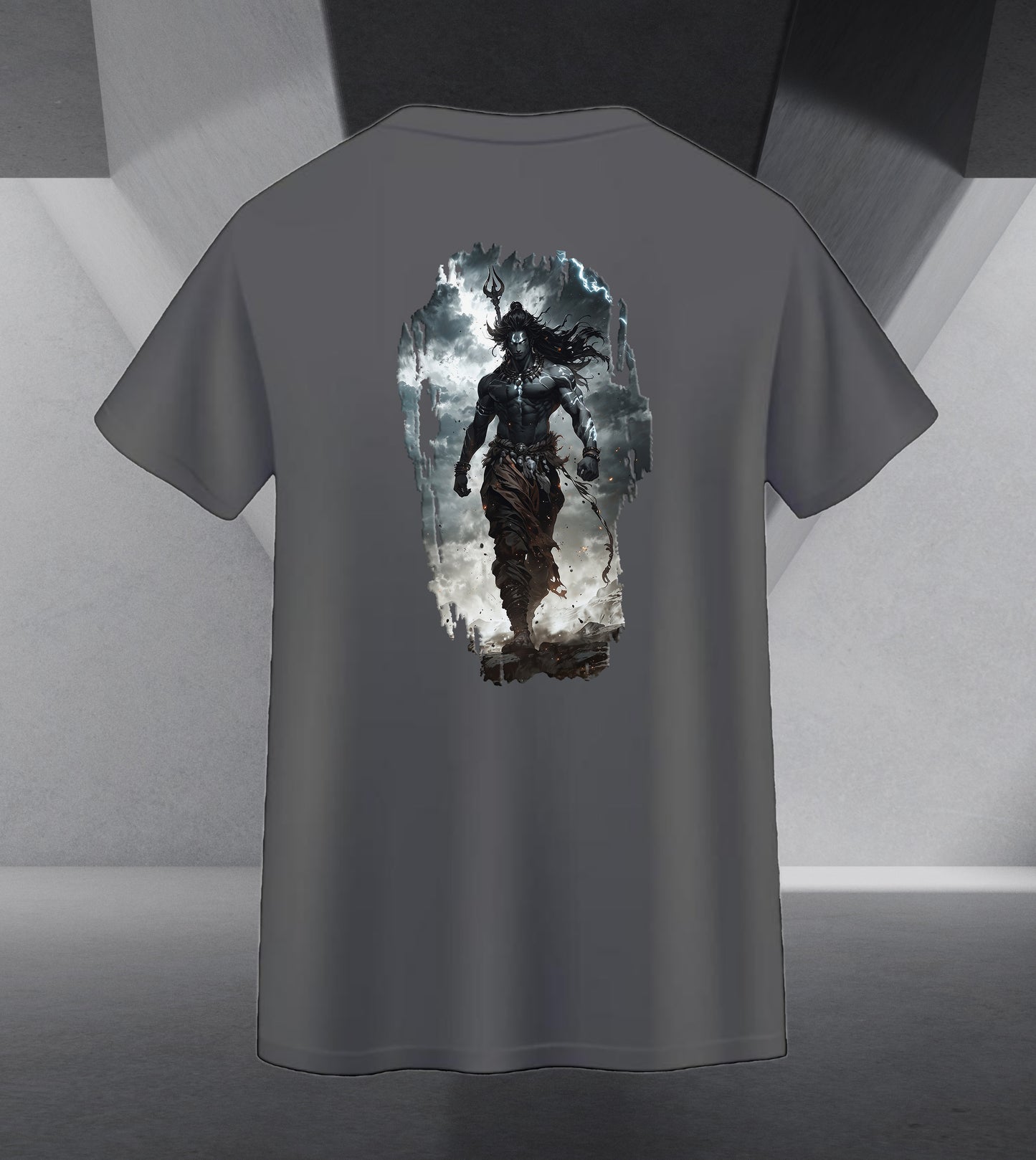 The Māhādev Collection - Rudra I Tee Back Print