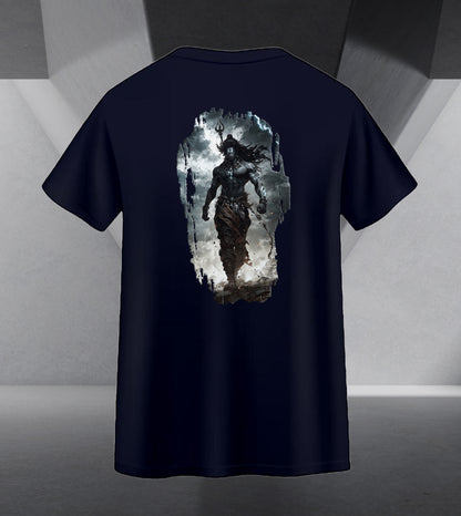 The Māhādev Collection - Rudra I Tee Back Print