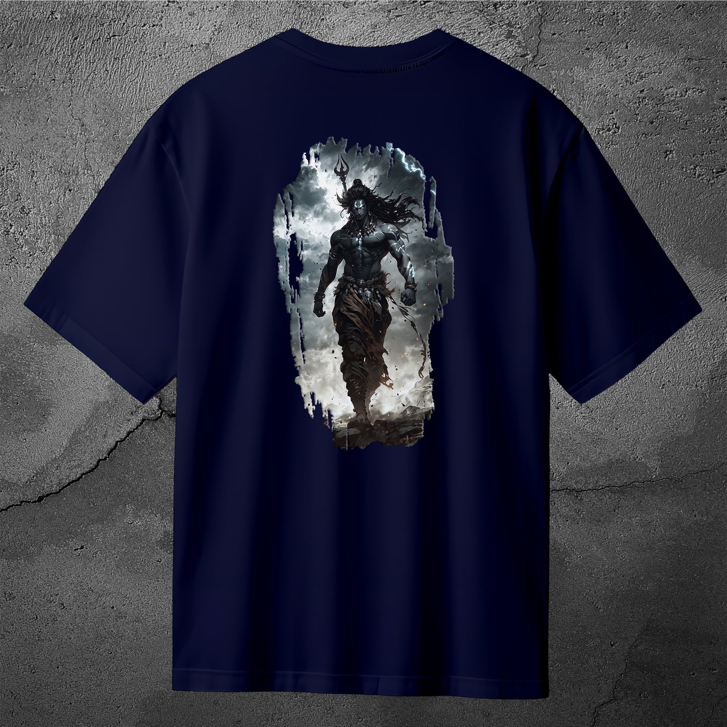 The Māhādev Collection - Rudra I Oversized Back Print