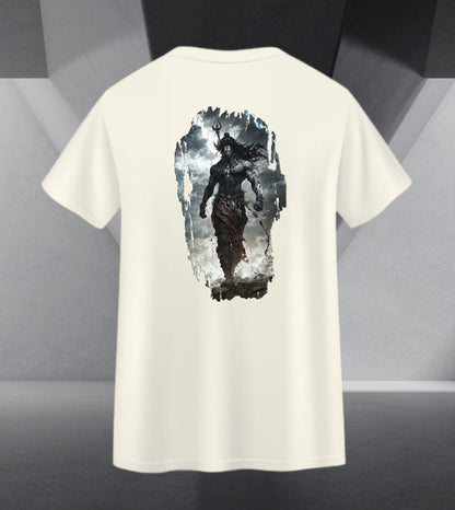 The Māhādev Collection - Rudra I Tee Back Print