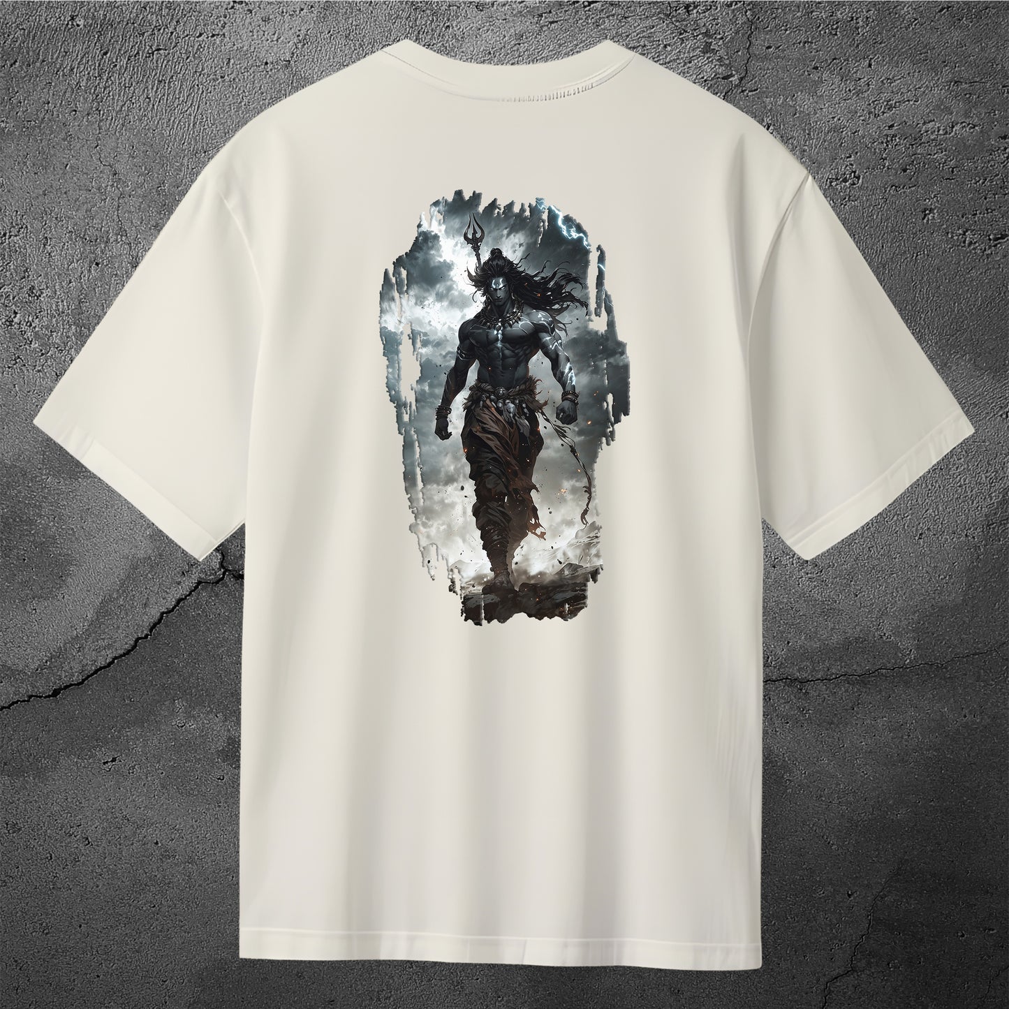 The Māhādev Collection - Rudra I Oversized Back Print