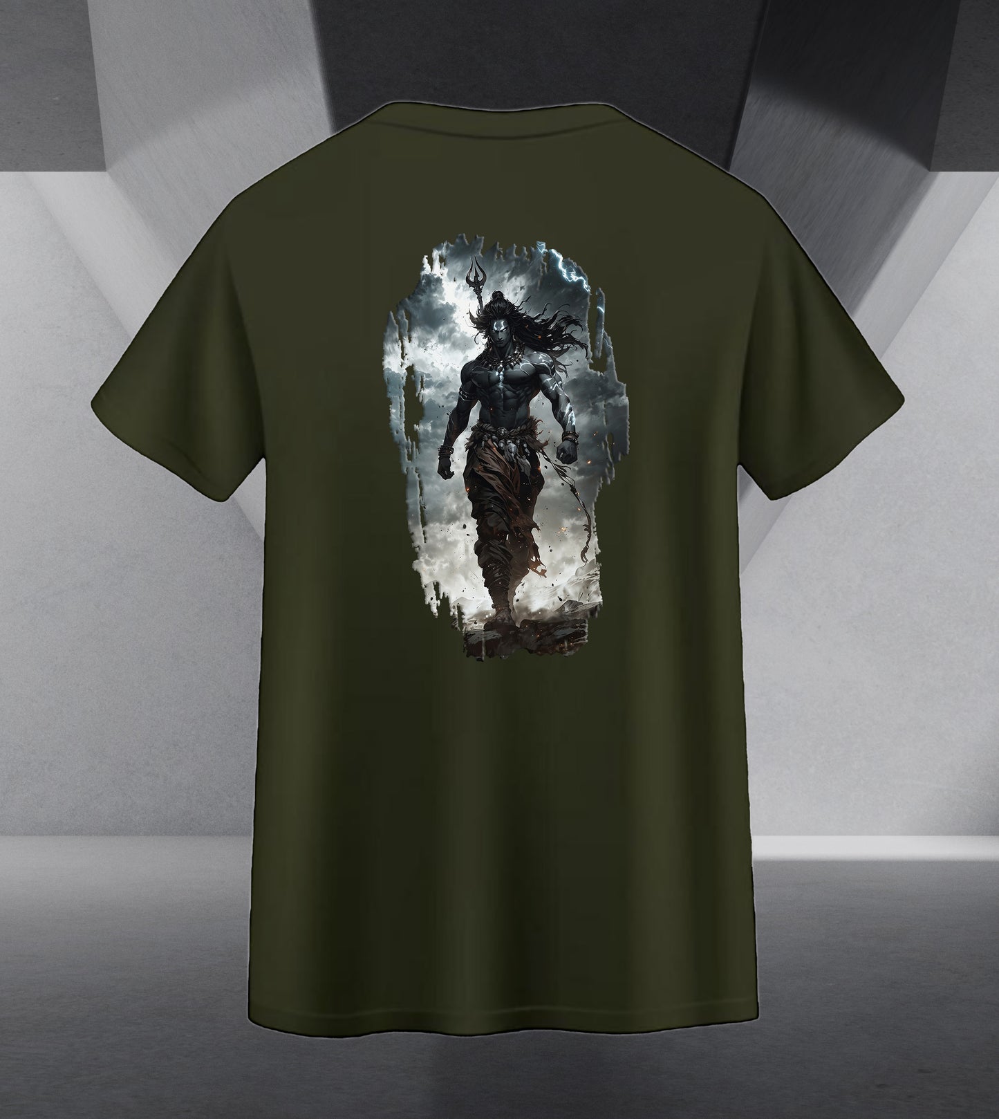 The Māhādev Collection - Rudra I Tee Back Print