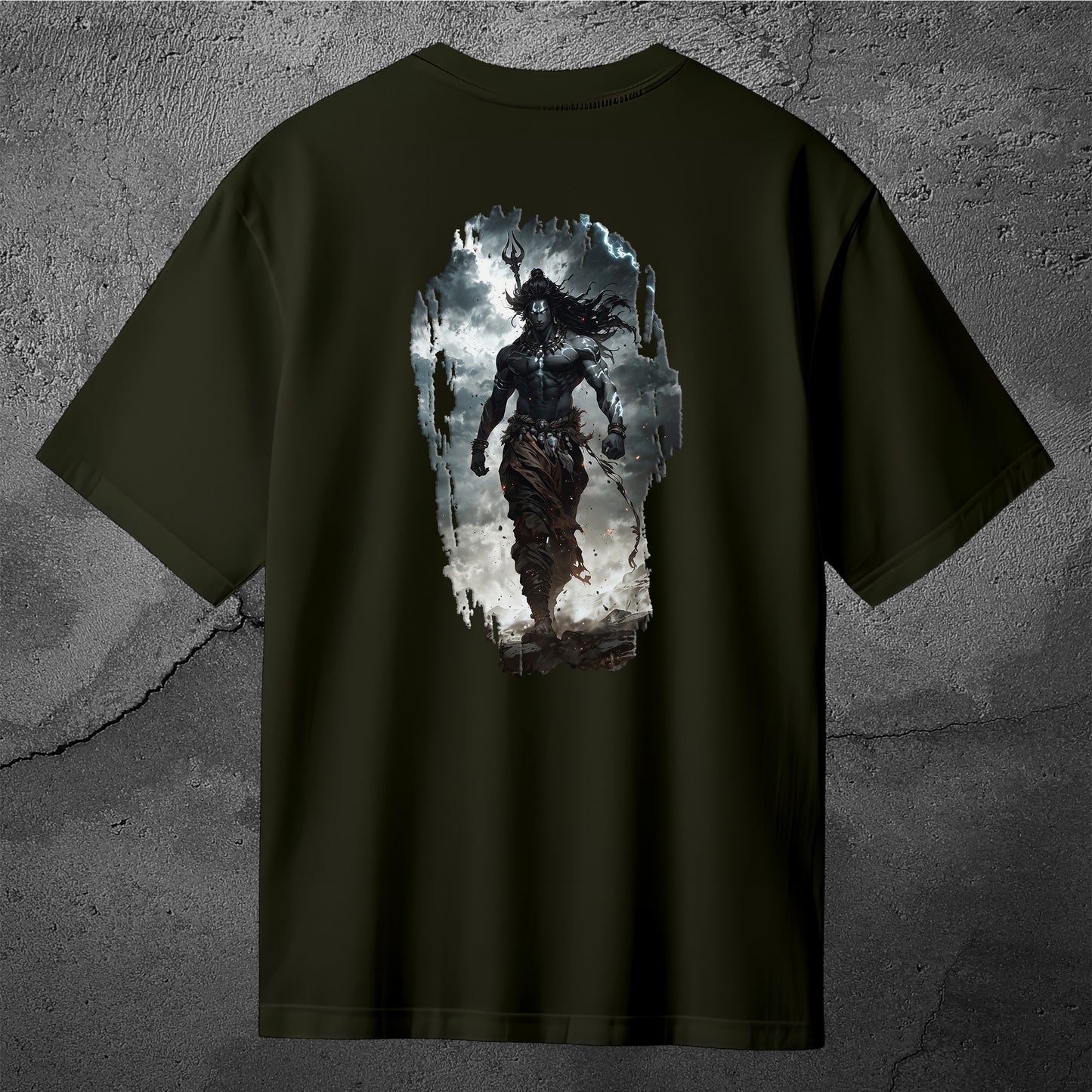 The Māhādev Collection - Rudra I Oversized Back Print