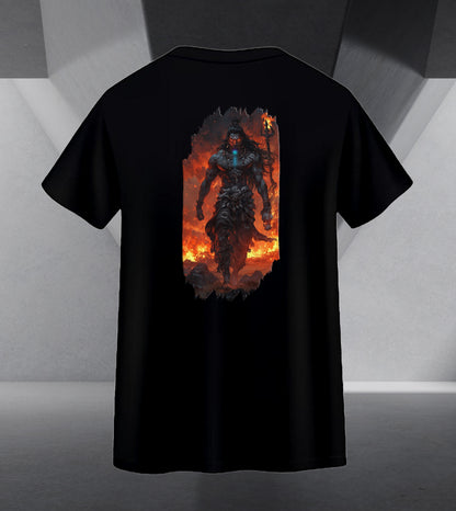 The Māhādev Collection - Rudra II Tee Back Print