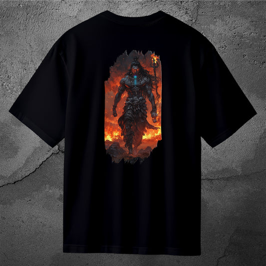 The Māhādev Collection - Rudra II Oversized Back Print