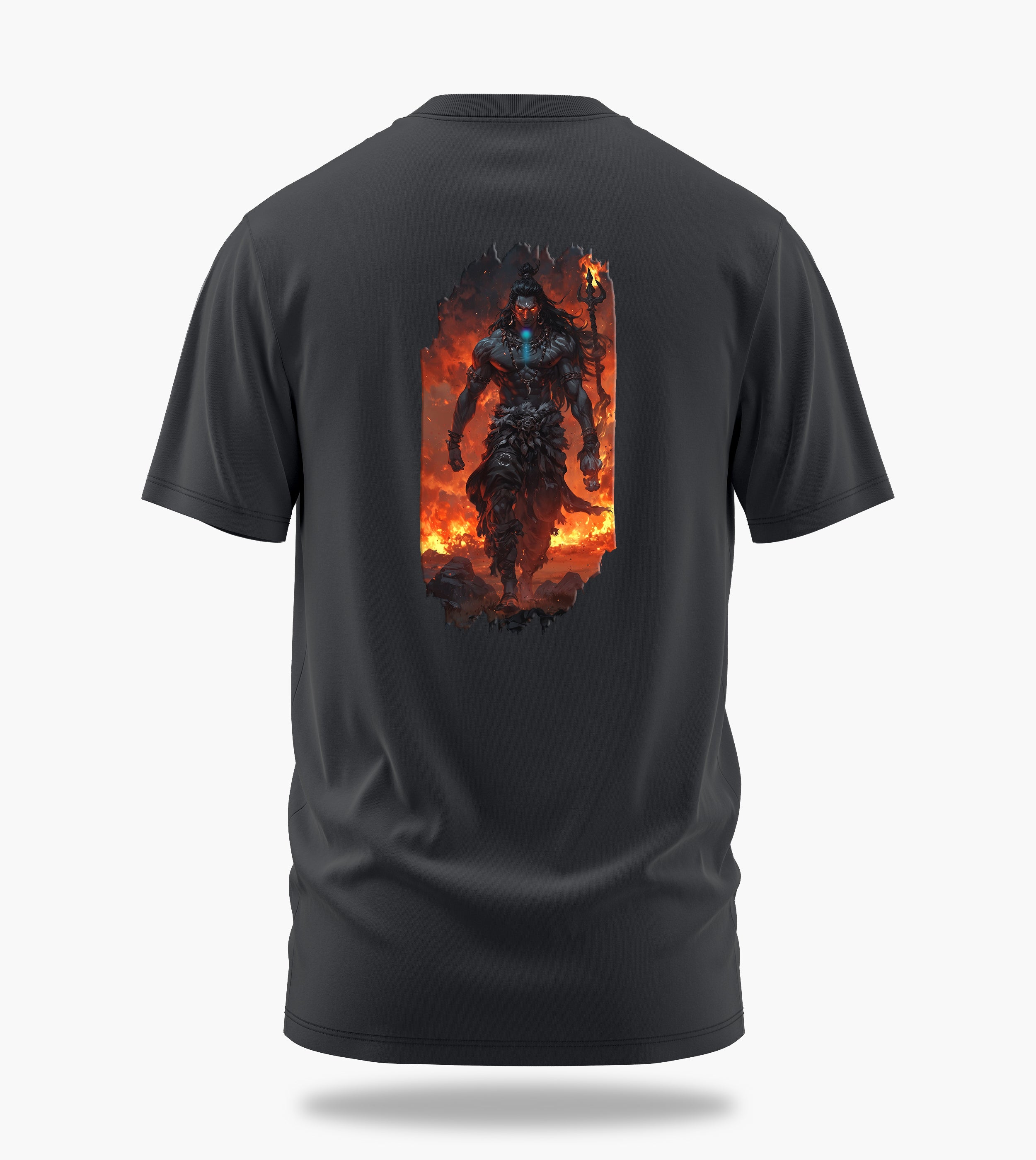 The Māhādev Collection - Rudra II Tee Back Print