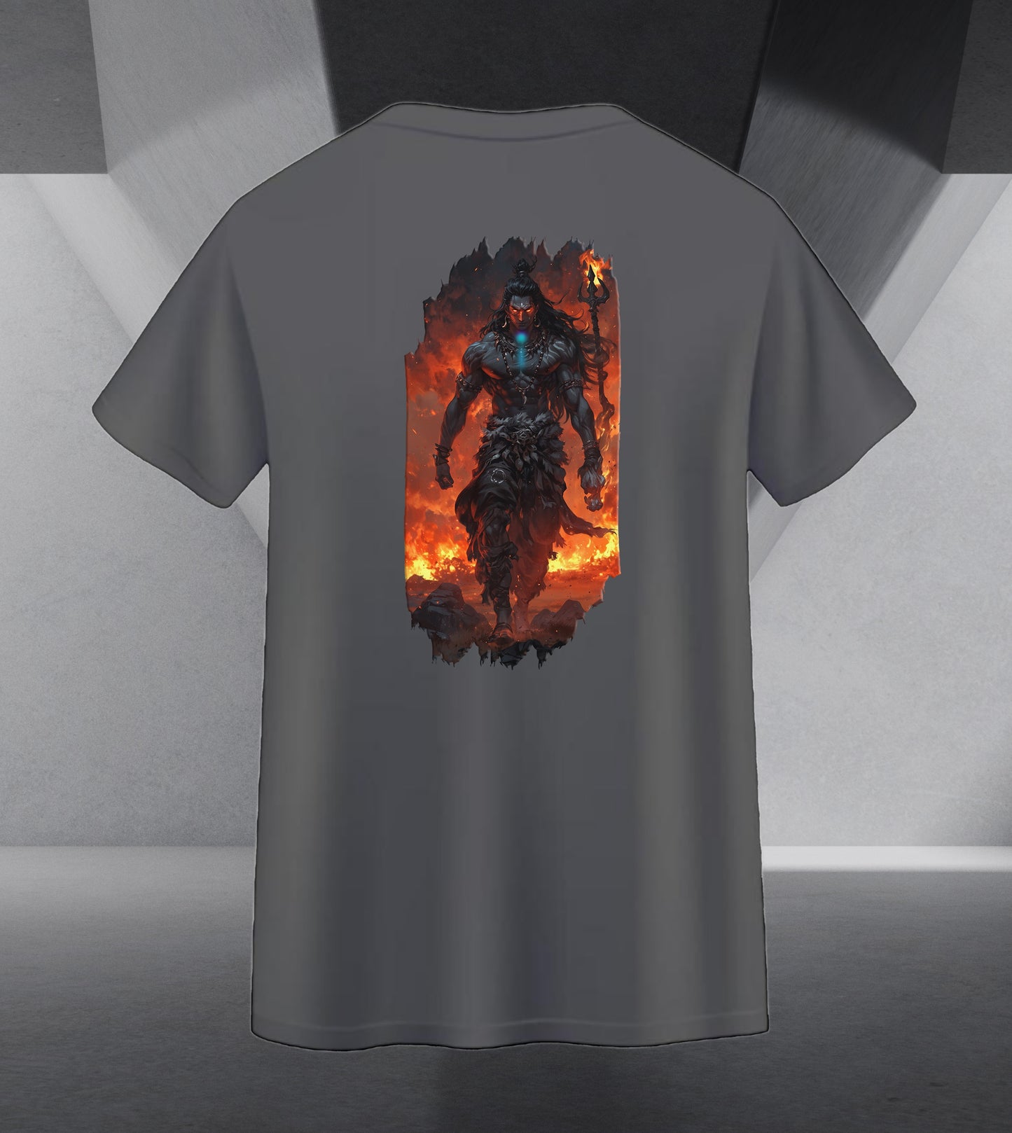 The Māhādev Collection - Rudra II Tee Back Print