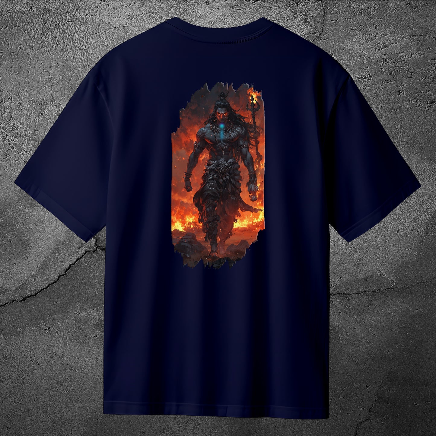 The Māhādev Collection - Rudra II Oversized Back Print