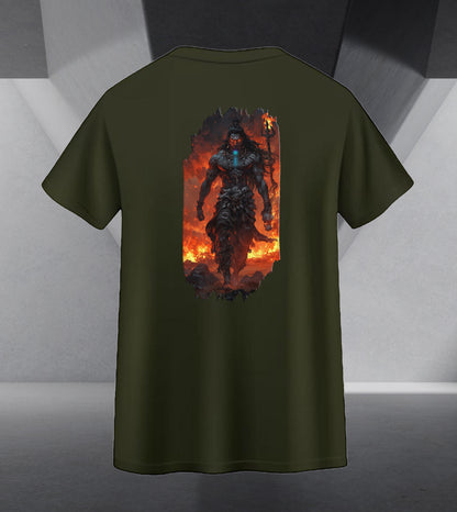 The Māhādev Collection - Rudra II Tee Back Print