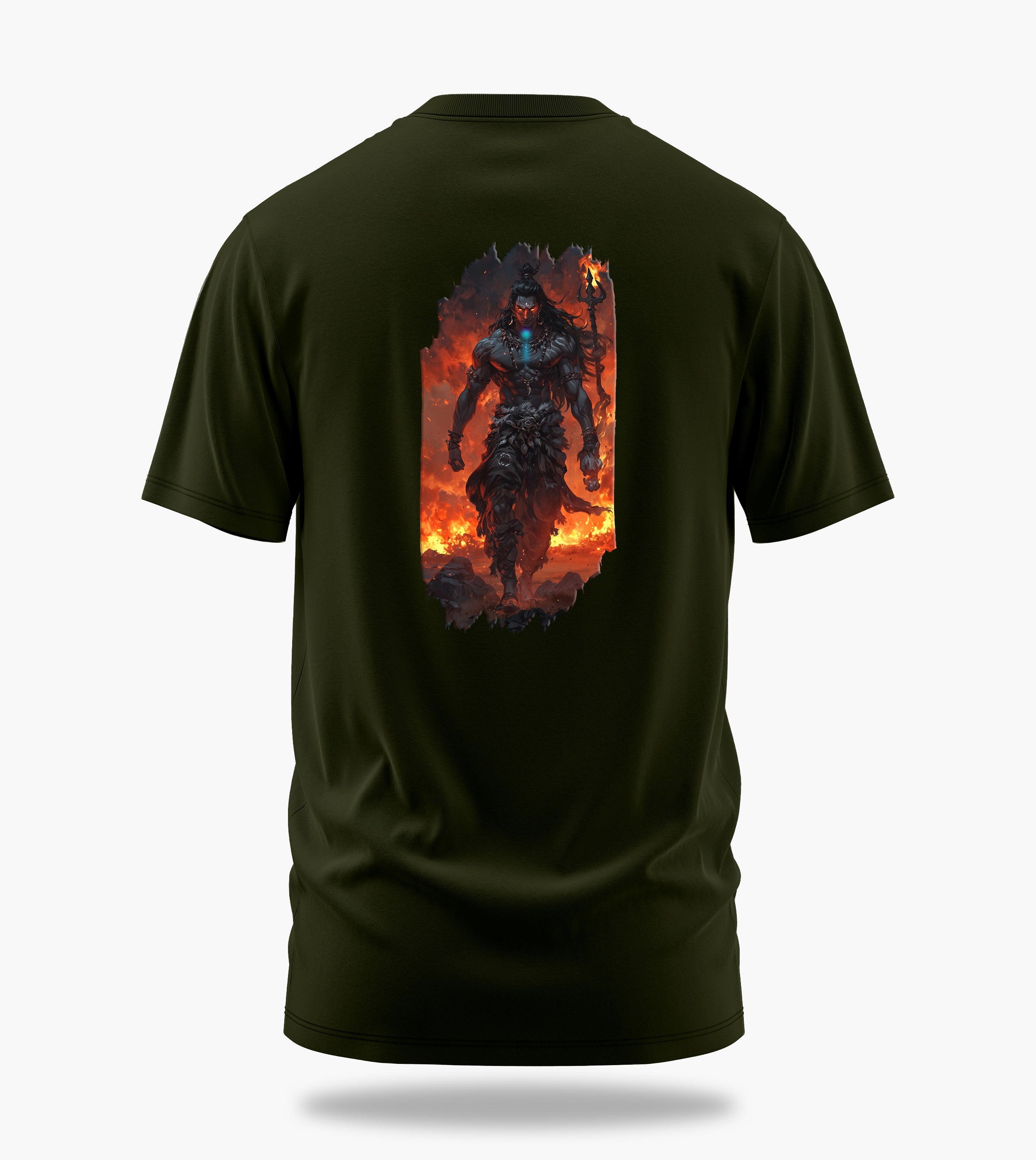 The Māhādev Collection - Rudra II Tee Back Print