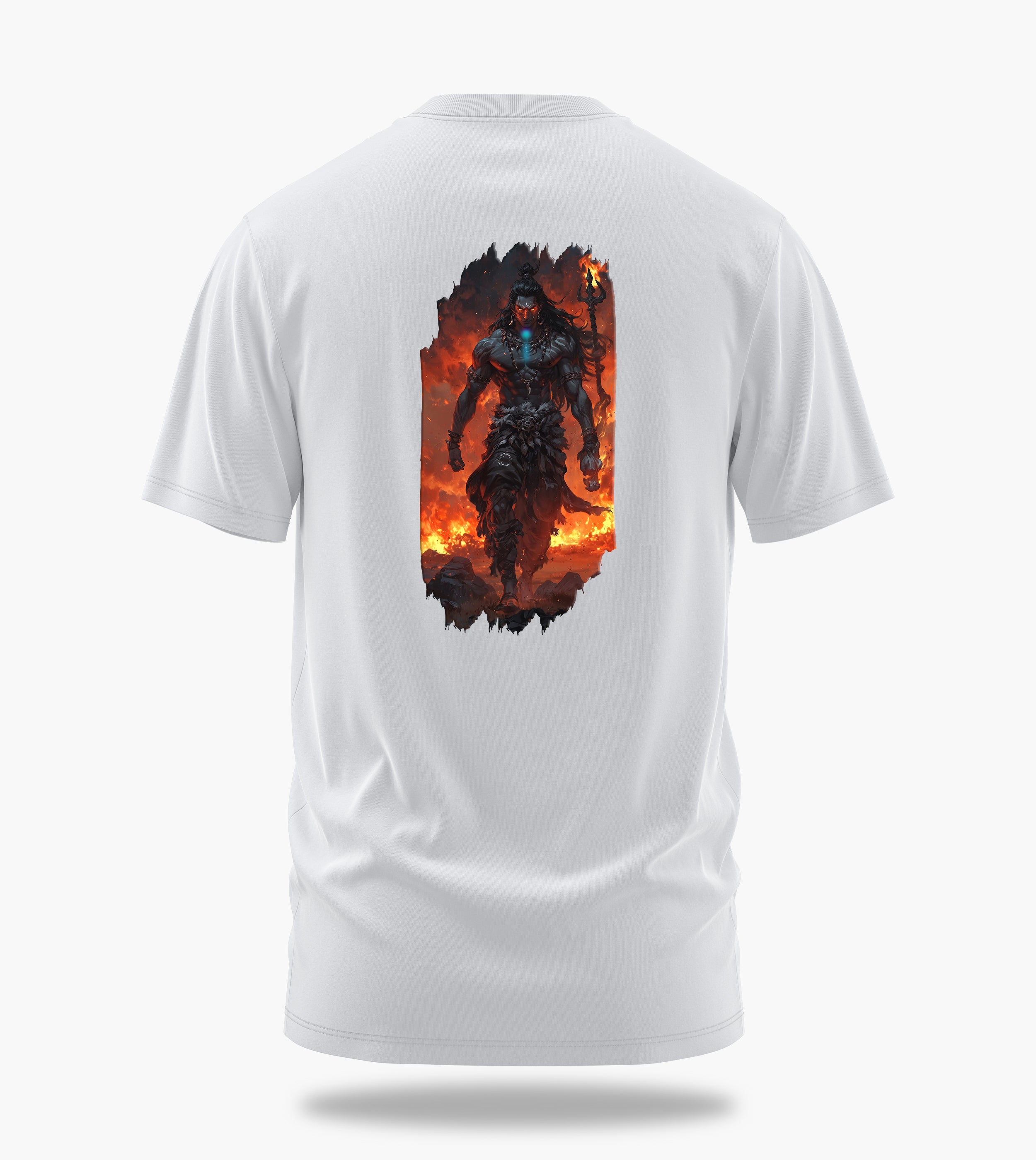 The Māhādev Collection - Rudra II Tee Back Print