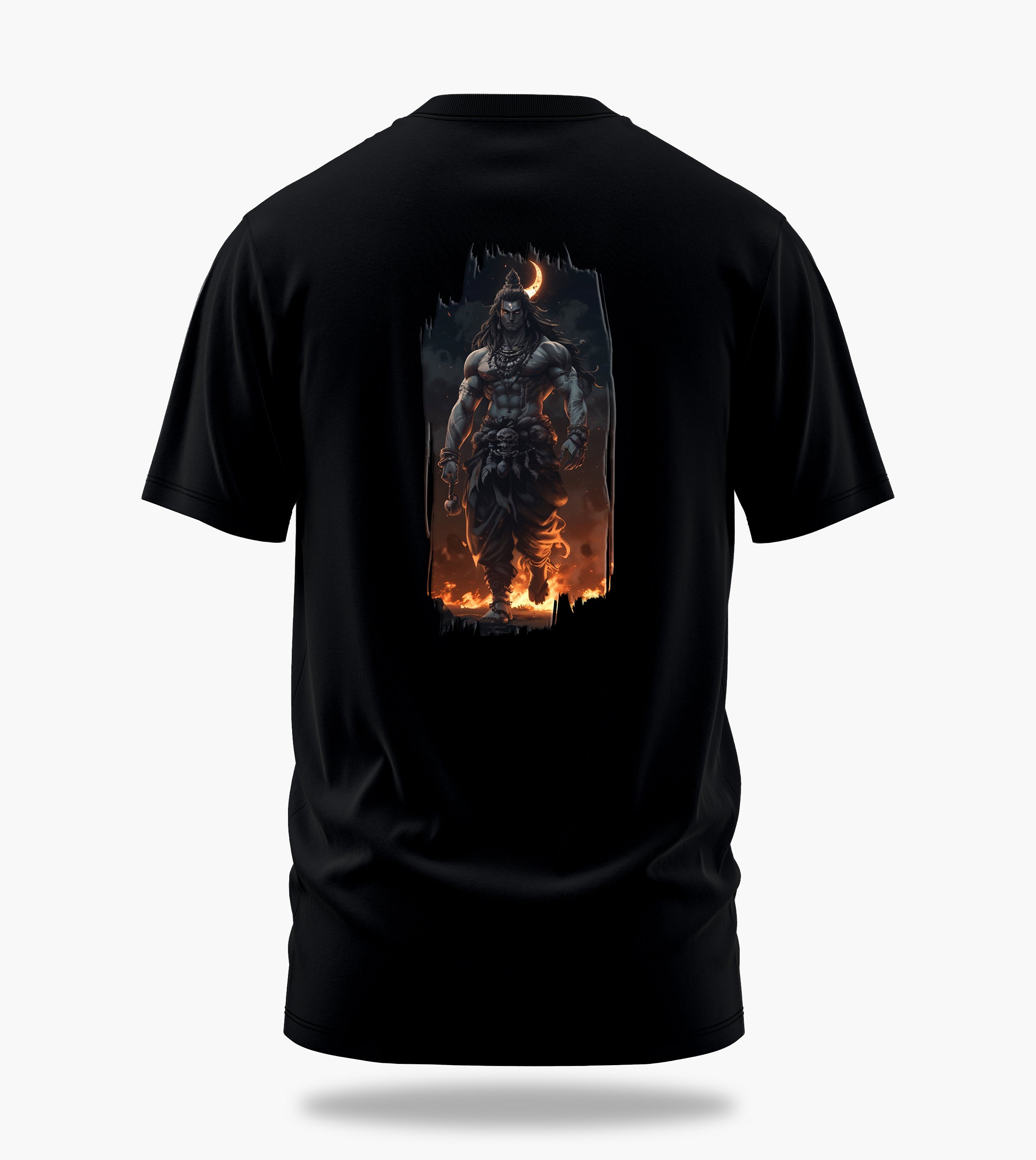 The Māhādev Collection - Bhairav I Tee Back Print