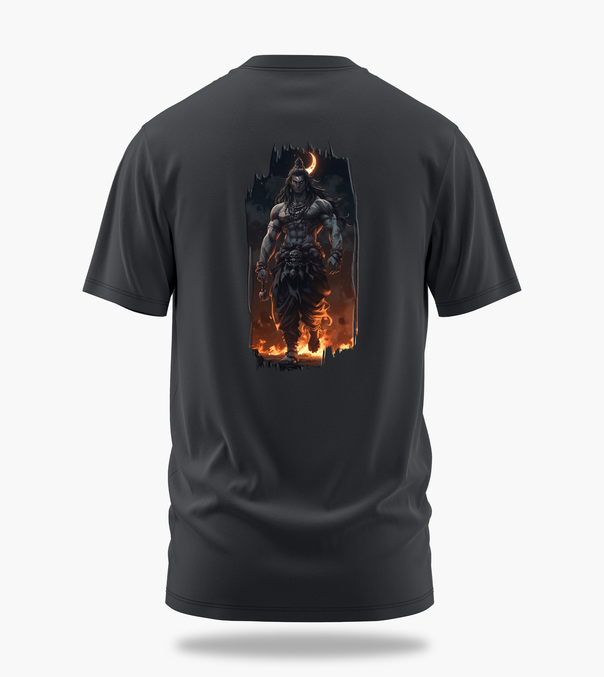 The Māhādev Collection - Bhairav I Tee Back Print