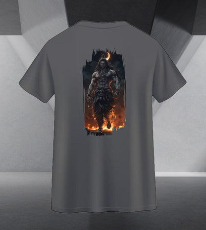 The Māhādev Collection - Bhairav I Tee Back Print