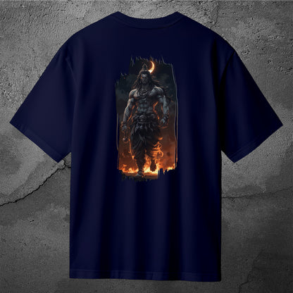 The Māhādev Collection - Bhairav I Oversized Back Print