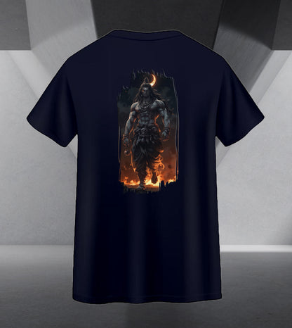 The Māhādev Collection - Bhairav I Tee Back Print