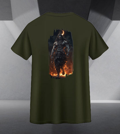 The Māhādev Collection - Bhairav I Tee Back Print