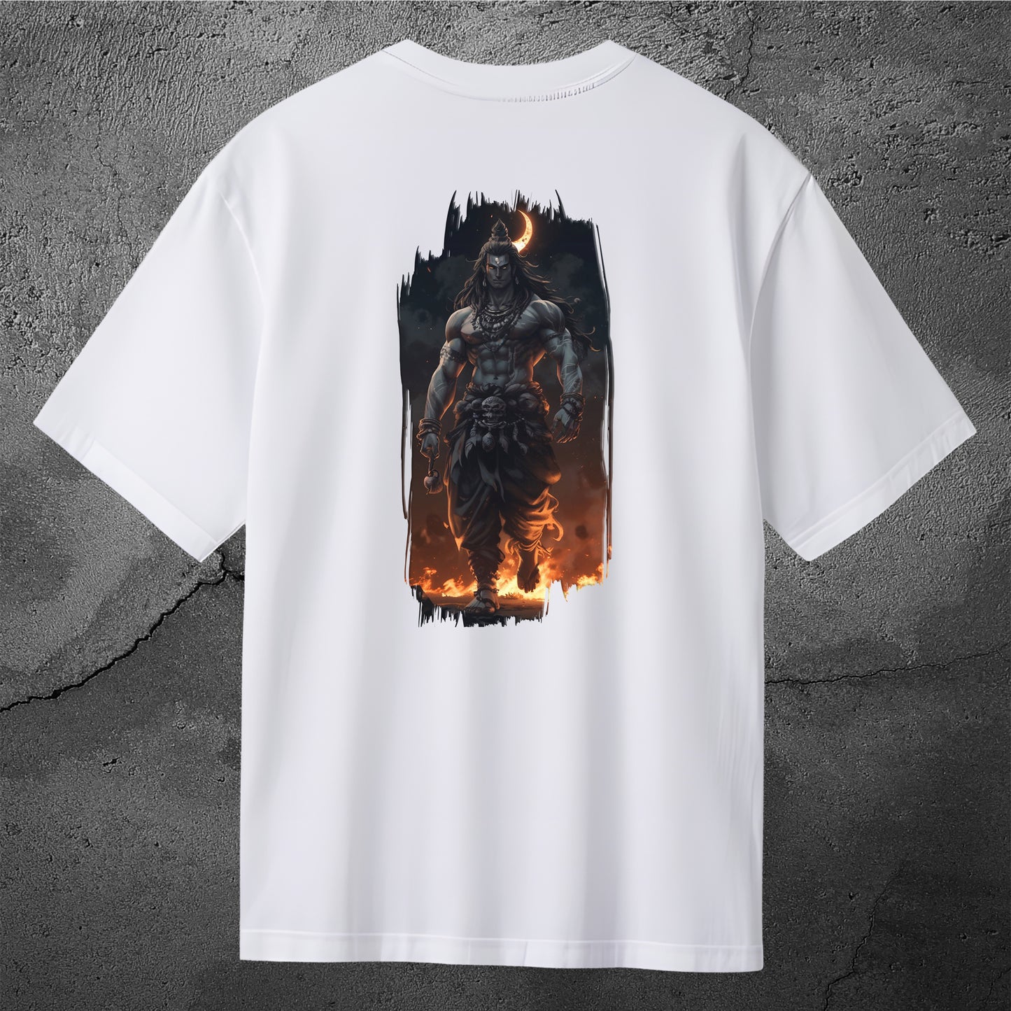 The Māhādev Collection - Bhairav I Oversized Back Print