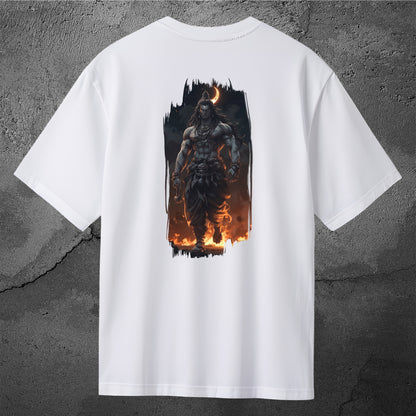 The Māhādev Collection - Bhairav I Oversized Back Print