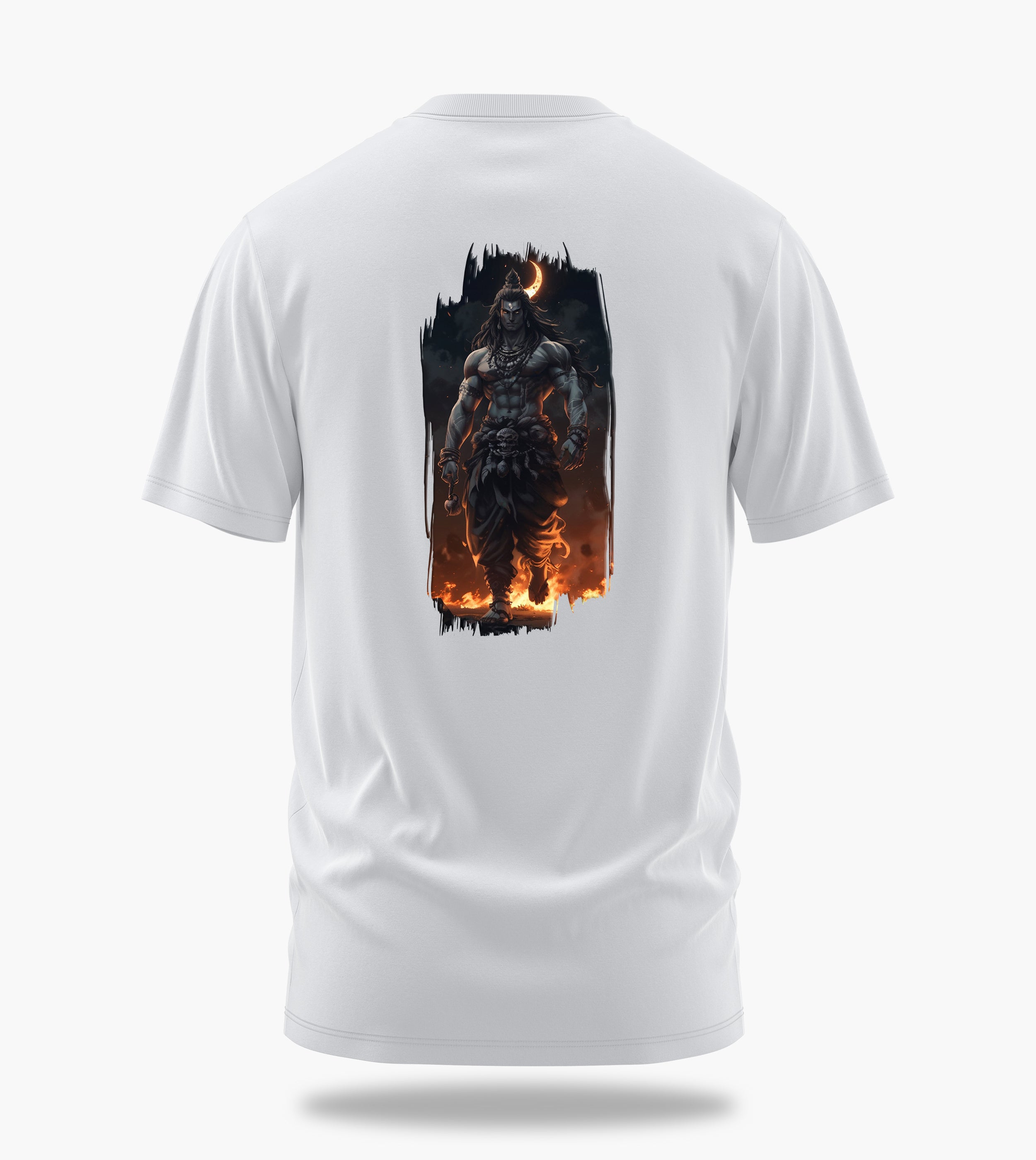 The Māhādev Collection - Bhairav I Tee Back Print