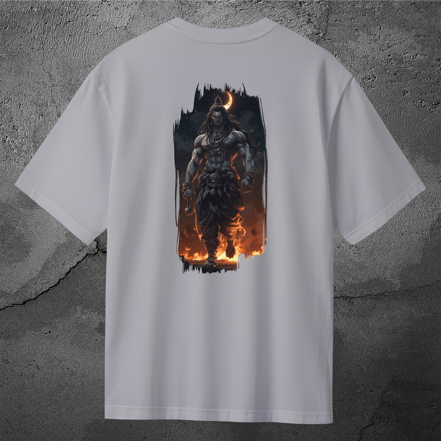 The Māhādev Collection - Bhairav I Oversized Back Print