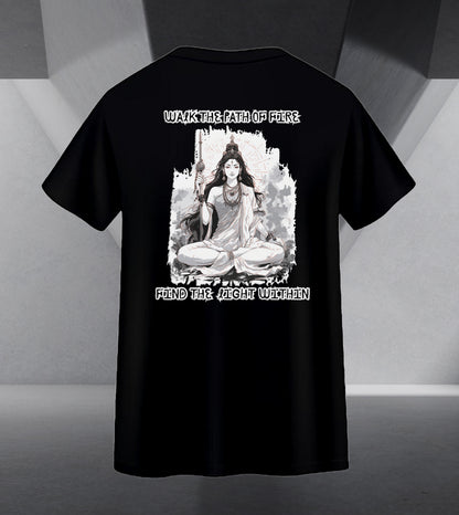 The Cosmic Nine - Sacred Ascetic Tee Back Print