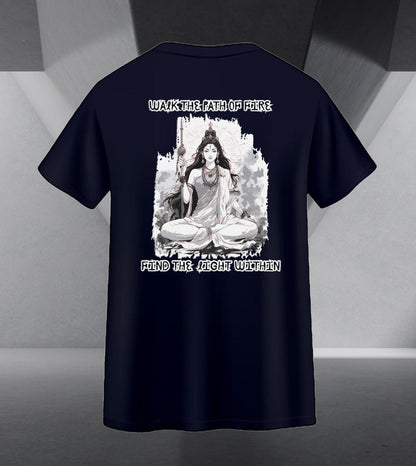 The Cosmic Nine - Sacred Ascetic Tee Back Print