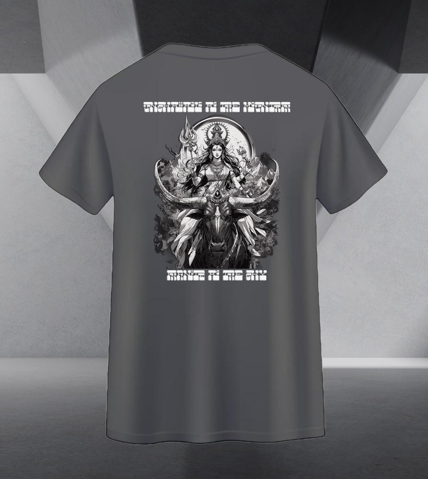The Cosmic Nine - Mountain Spirit Tee Back Print