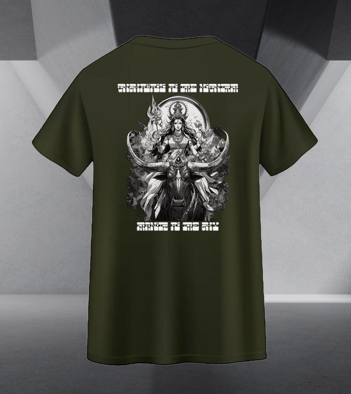The Cosmic Nine - Mountain Spirit Tee Back Print